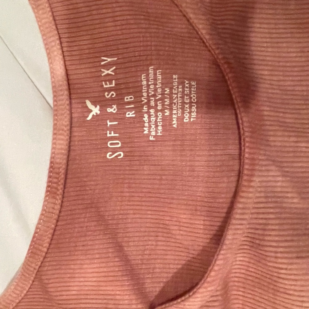 American eagle soft and sexy rib tank top